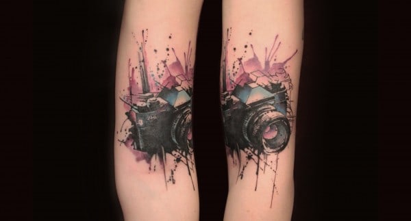 watercolor tattoo