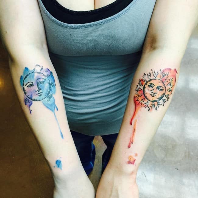 watercolor tattoo