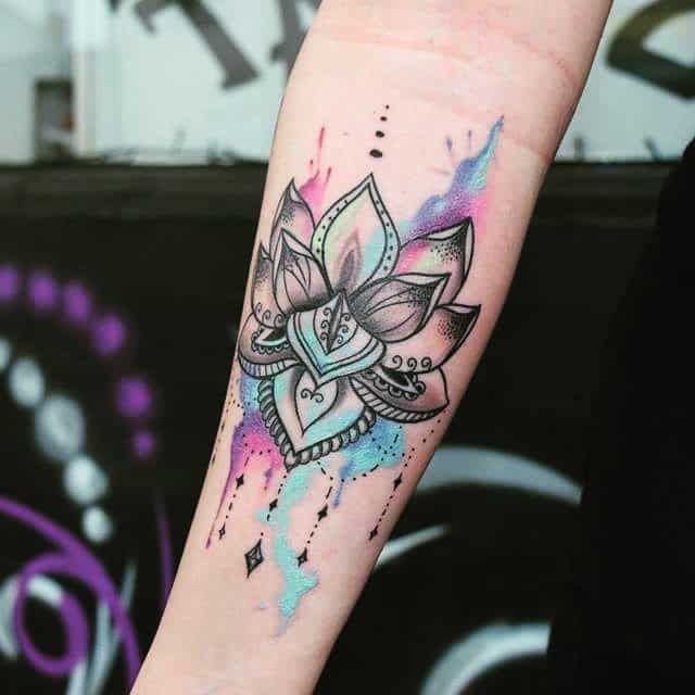 watercolor tattoo