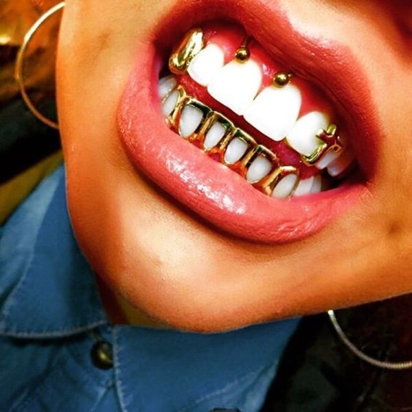 Smiley Piercing designs 15