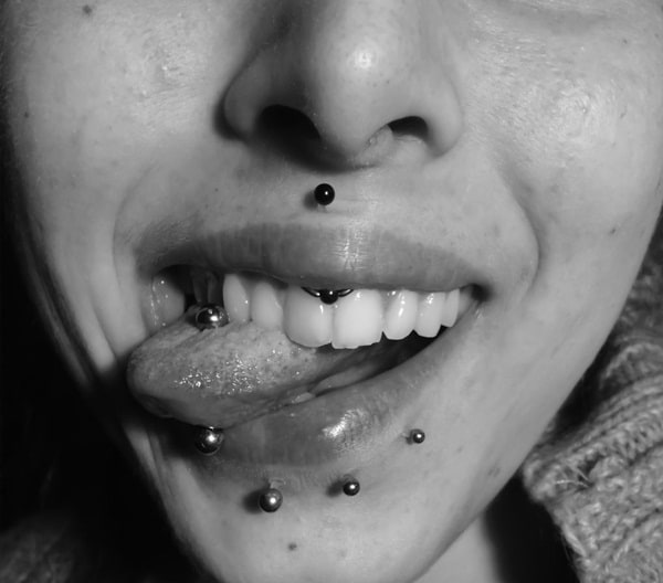 Smiley Piercing designs 35