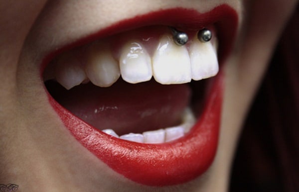 Smiley Piercing designs 43