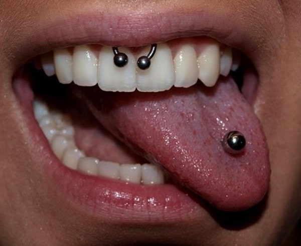 Smiley Piercing designs 46