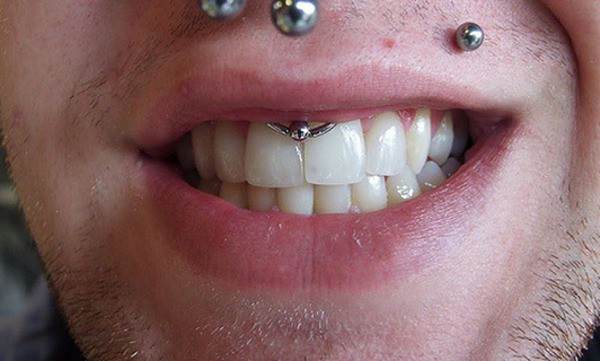 Smiley Piercing designs 55