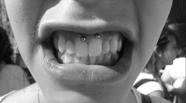 Smiley Piercing designs 60