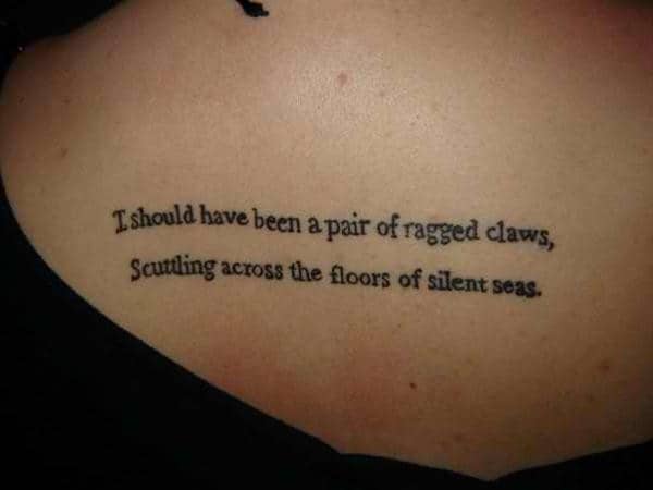 6 Quote Tattoos For Men - Expression Of Words Written In Ink