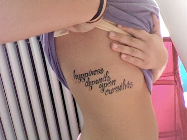 glorious love tattoo quote