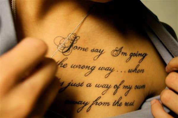 inspiring tattoo quotes