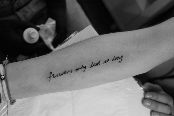 live life tattoo quotes