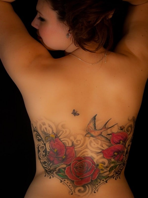 lower back tattoo