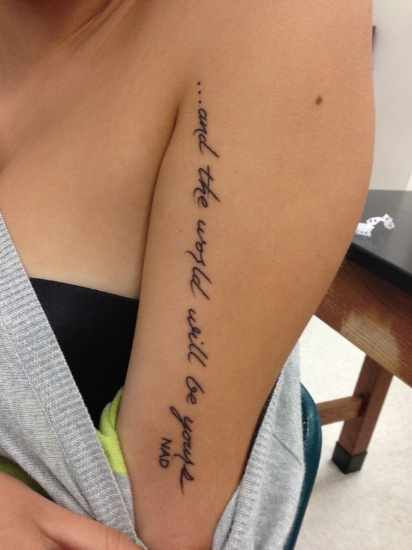 nice quotes tattoo