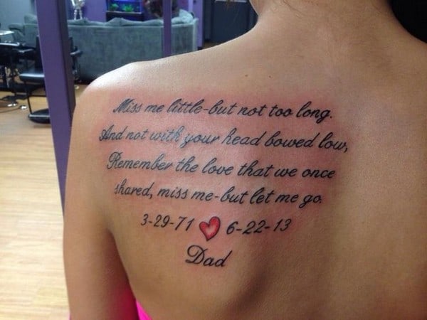 sad tattoo quote