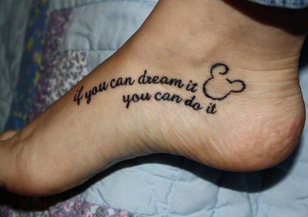 tattoo quotes on dream