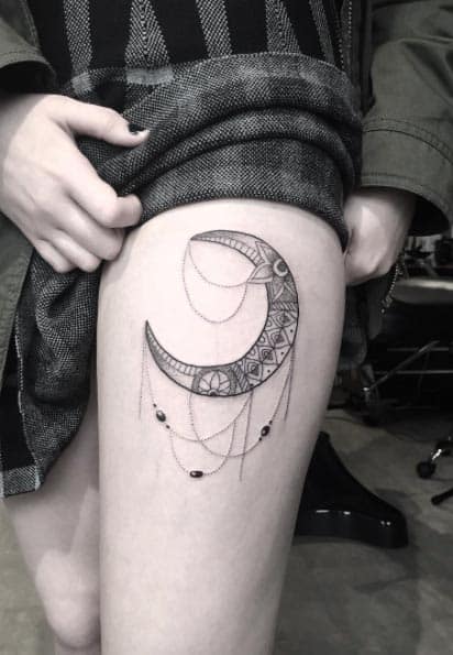 Decorative Moon by Poppy