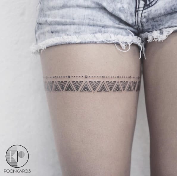 189 Most Attractive Thigh Tattoos For Women