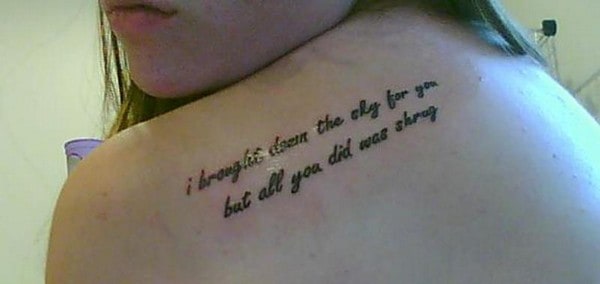 women tattoo quotes