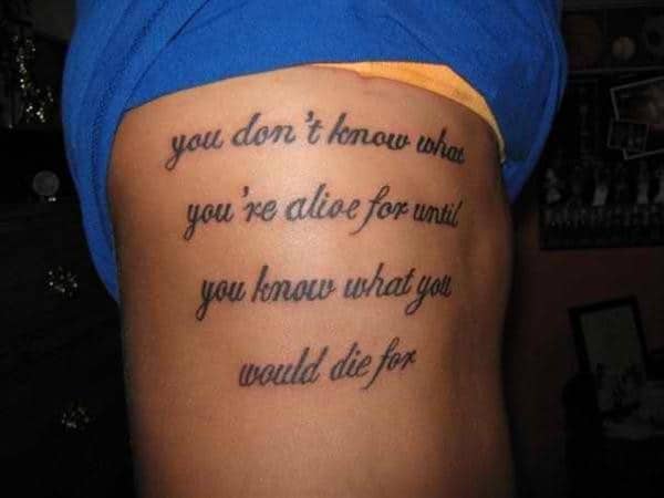 200 Best Ever Tattoo Quotes for Men & Women