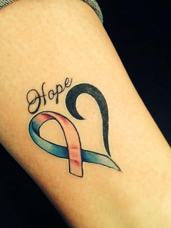 Colon Cancer Tattoo Design