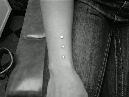 Arm Piercing Microdermal