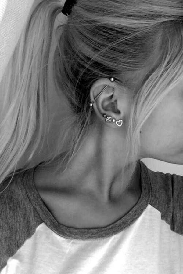 150 Best Piercing Ideas And Faqs Ultimate Guide 2018 Also Check Our Articles On Por Ear Piercings Types Helix Piercing Forward Rook Snug Conch Daith