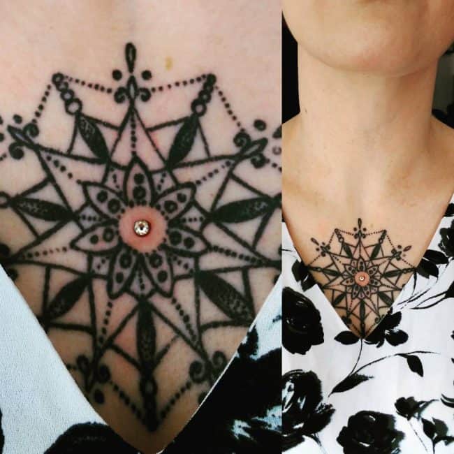 Dermal Piercings That Look AWESOME Over Tattoos