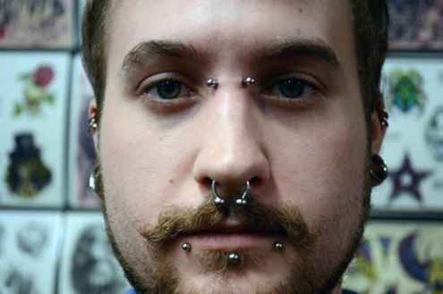 nose piercings for men