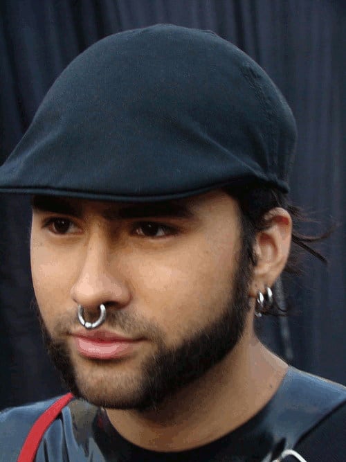 septum piercing large ring