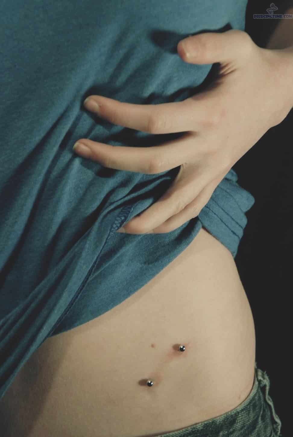 Surface Barbell Left Hip Piercing