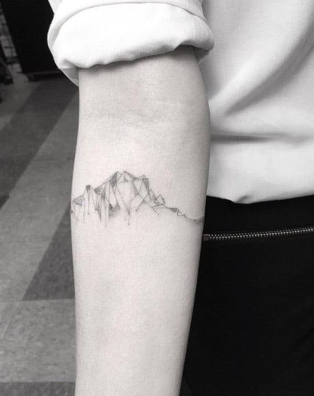 21 Stunning Mountain Tattoo Ideas For Men  Styleoholic