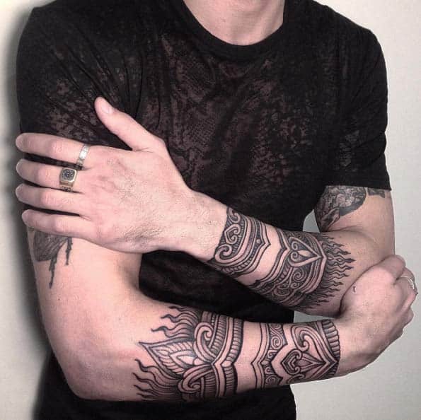 bracelet tattoos for men