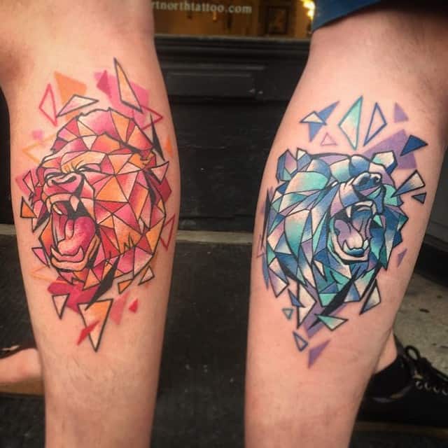 calf tattoos