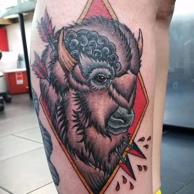 calf tattoos