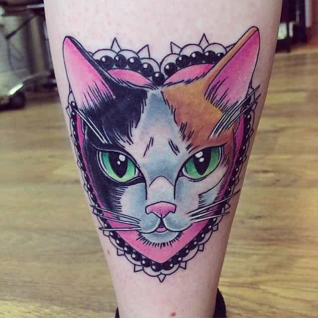 calf tattoos