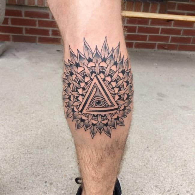 calf tattoos