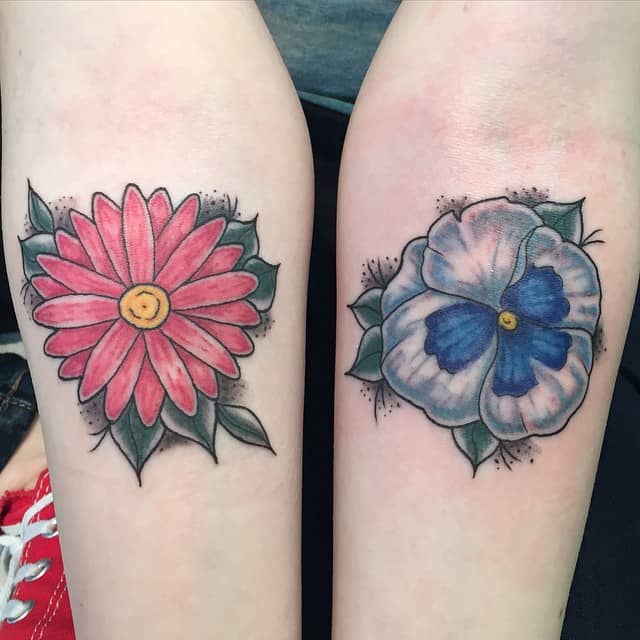 daisy tatoeages