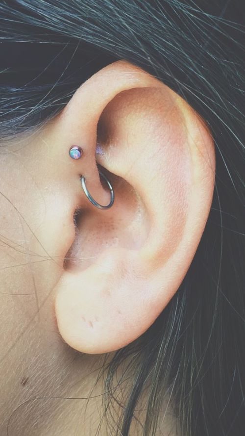 100 Forward Helix Piercing Ideas (Ultimate Guide 2019)