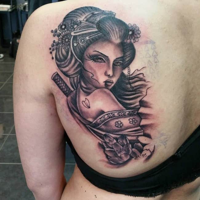 Geisha tattoos