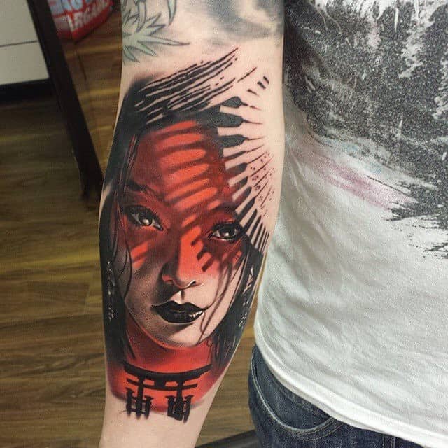 Geisha tattoos