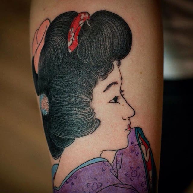 Geisha tattoos