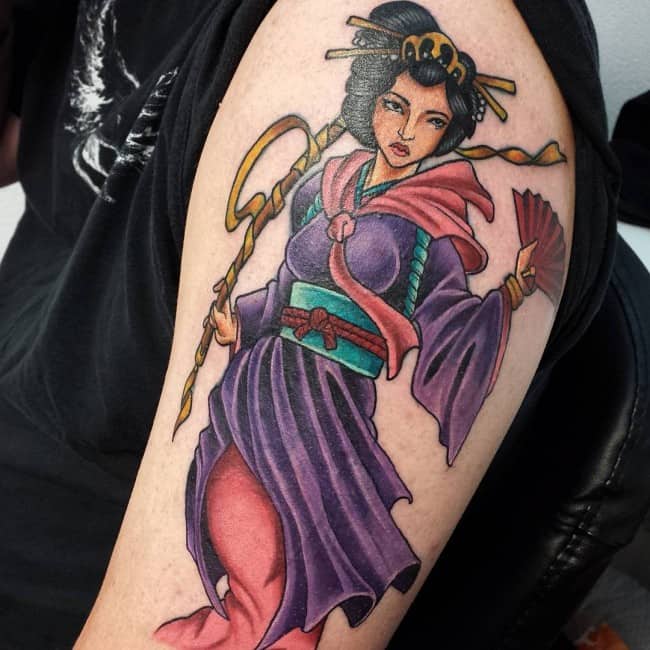 Geisha tattoos