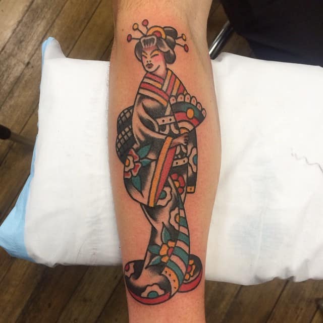 Geisha tattoos