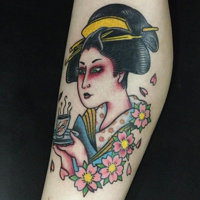 Geisha tattoos