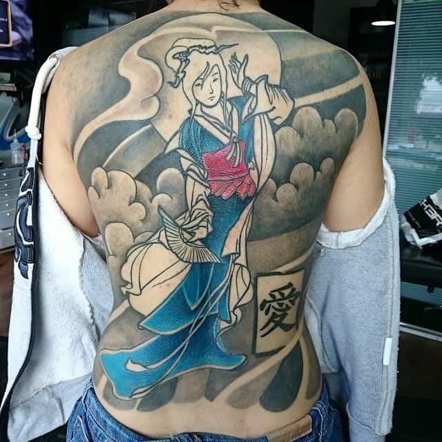 Geisha tattoos