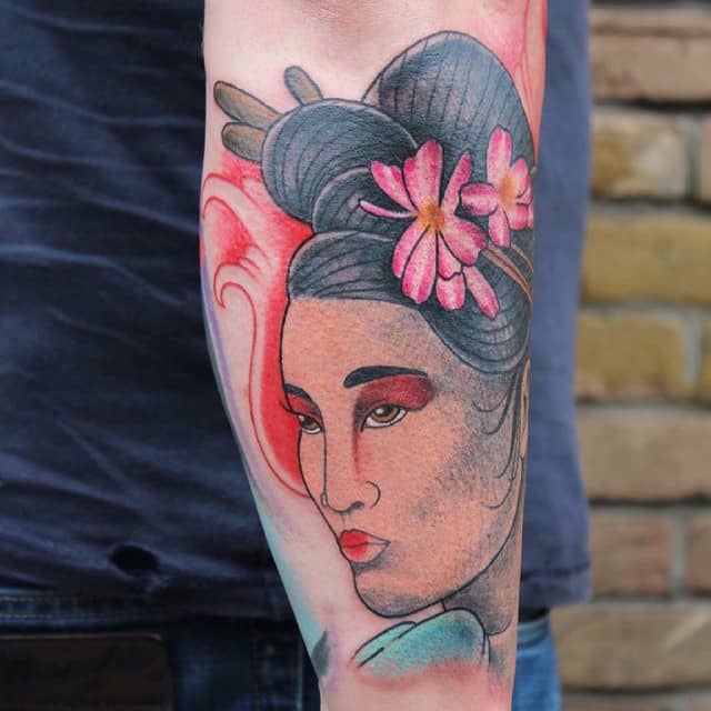 Geisha tattoos