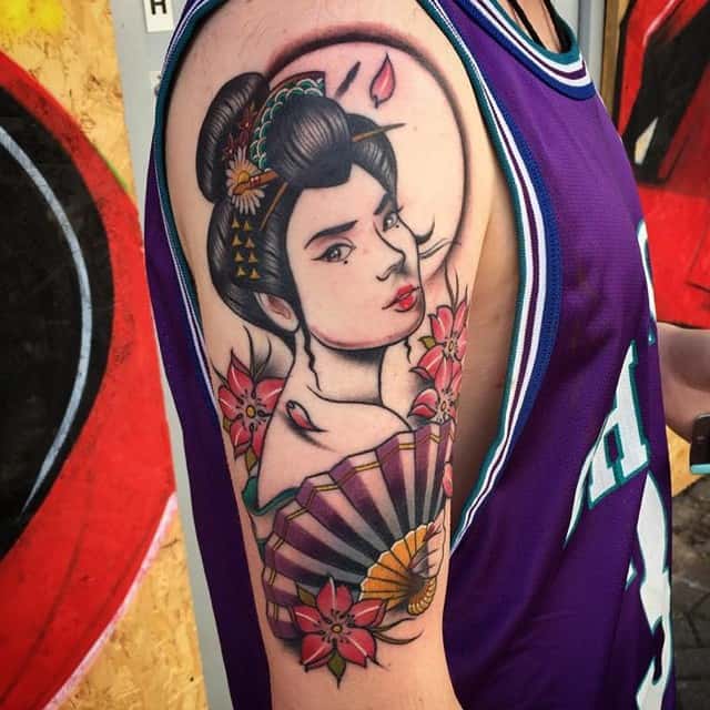 Geisha tattoos