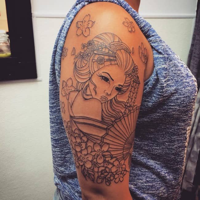 Geisha tattoos