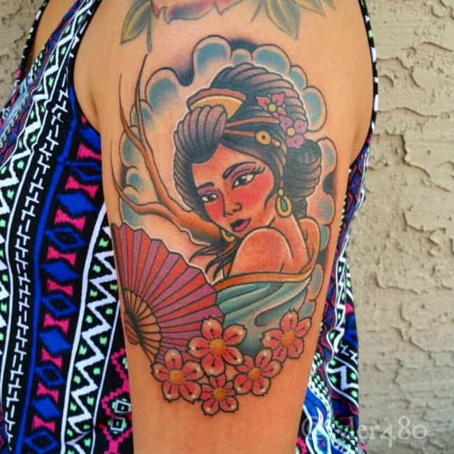 Geisha tattoos