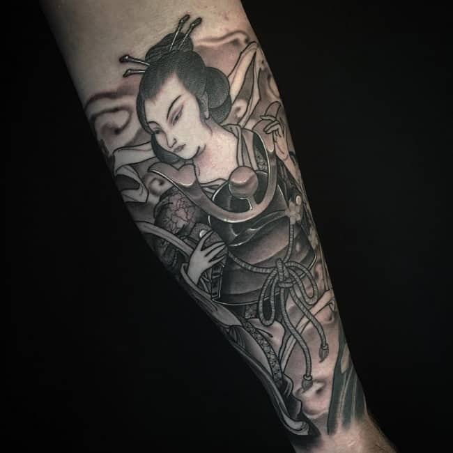 Geisha tattoos