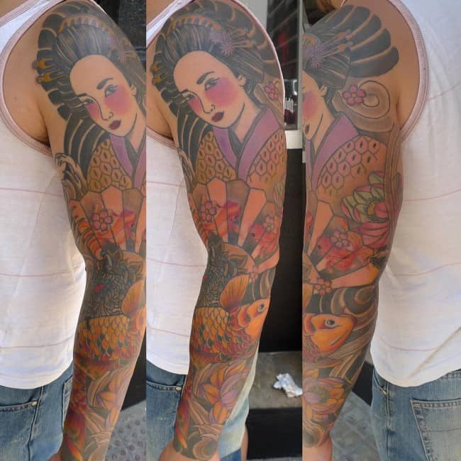 Geisha tattoos