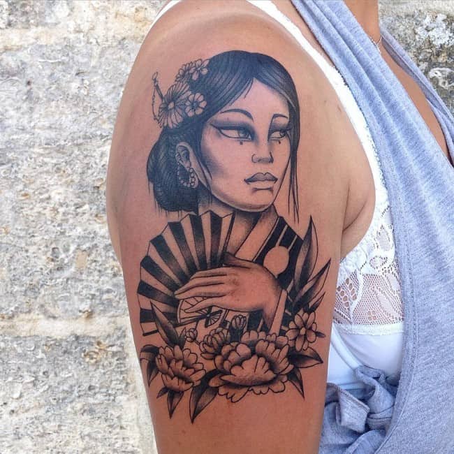 Geisha tattoos